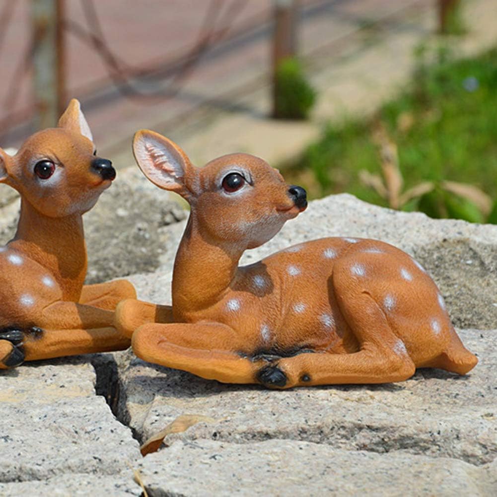 Garden Sika Deer Statue Outdoor Decor G5887