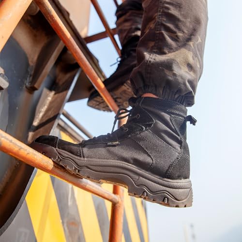 Men's Tactical Hiking Boots Lightweight Comfortable 6 Inches W3780