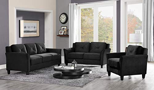 Harrington Loveseat, Black Z341092